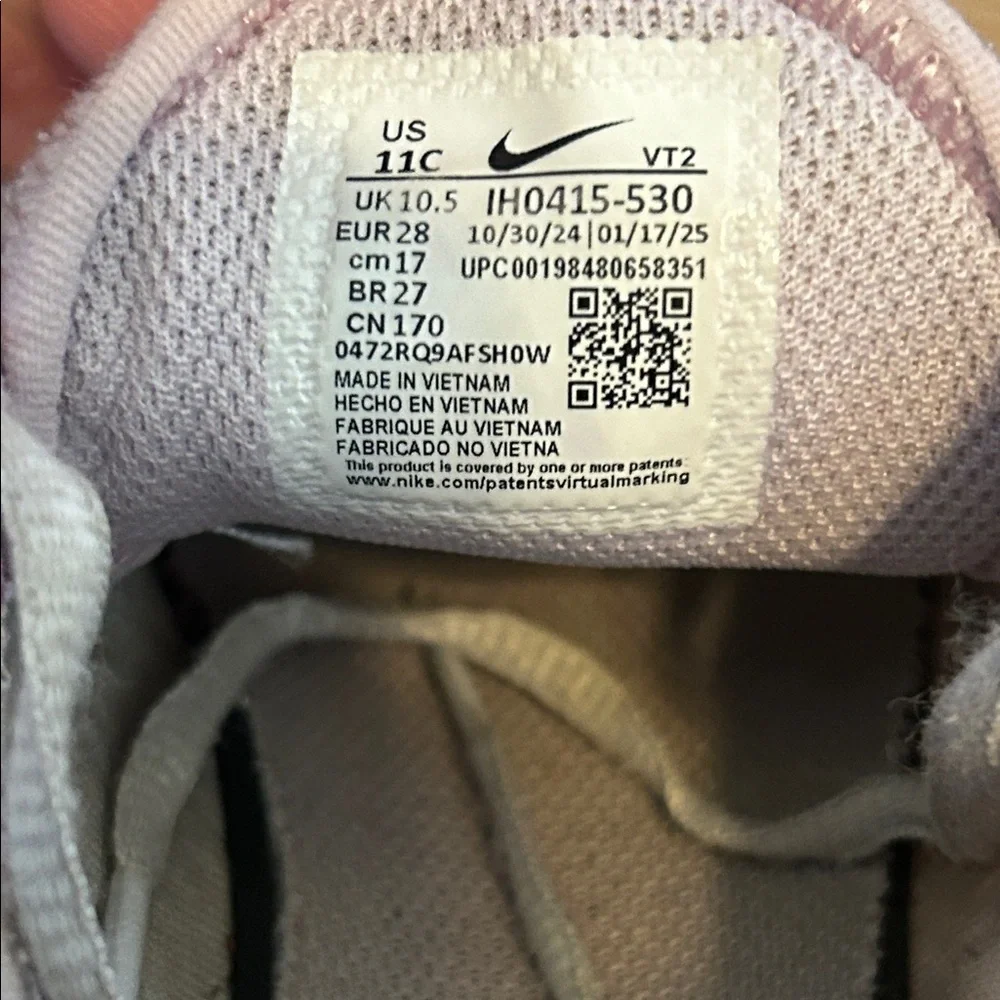 Nike Kids Air Max 270 - Gray and Pink